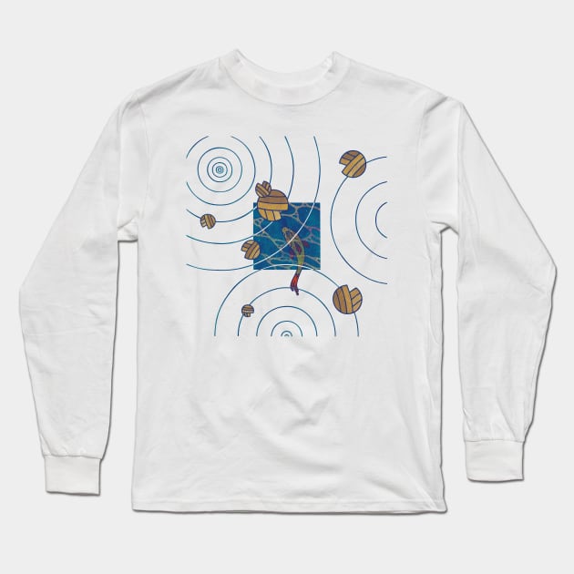 Pond Study Long Sleeve T-Shirt by againstbound